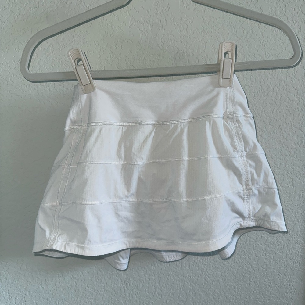 Lululemon Pace Rival Skirt White